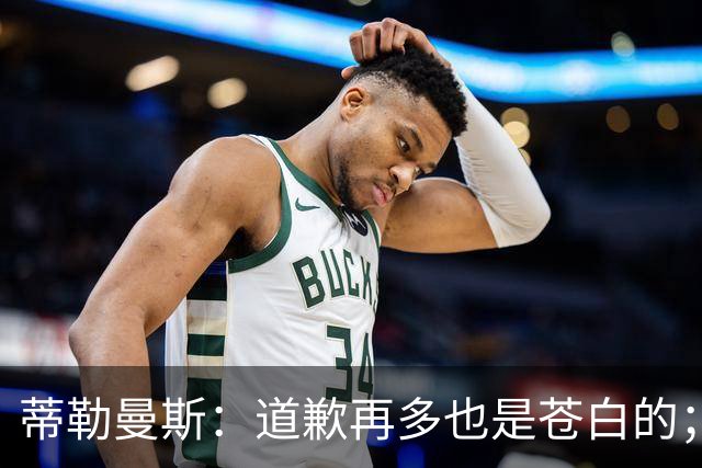 蒂勒曼斯：道歉再多也是苍白的；我们几乎所有环节都脱节了